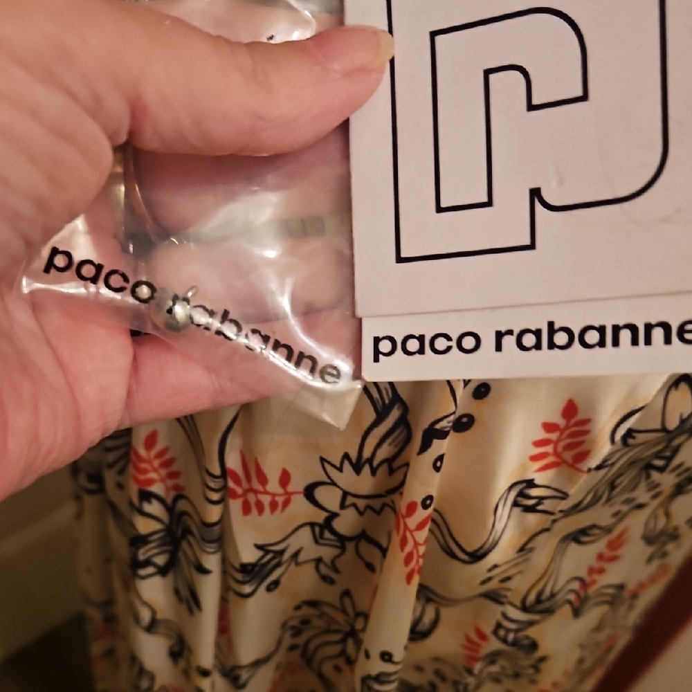Paco Rabanne Floral Print Maxi Skirt - Picture 3 of 11